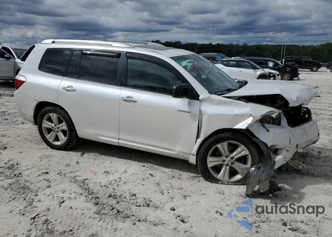 2010 Toyota Highlander Limited z USA, uszkodzony, nr VIN 5TDYK3EH6AS001780